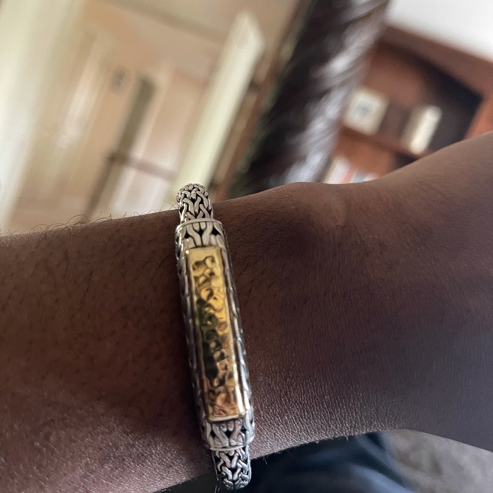 John Hardy 8m 22kt gold 925